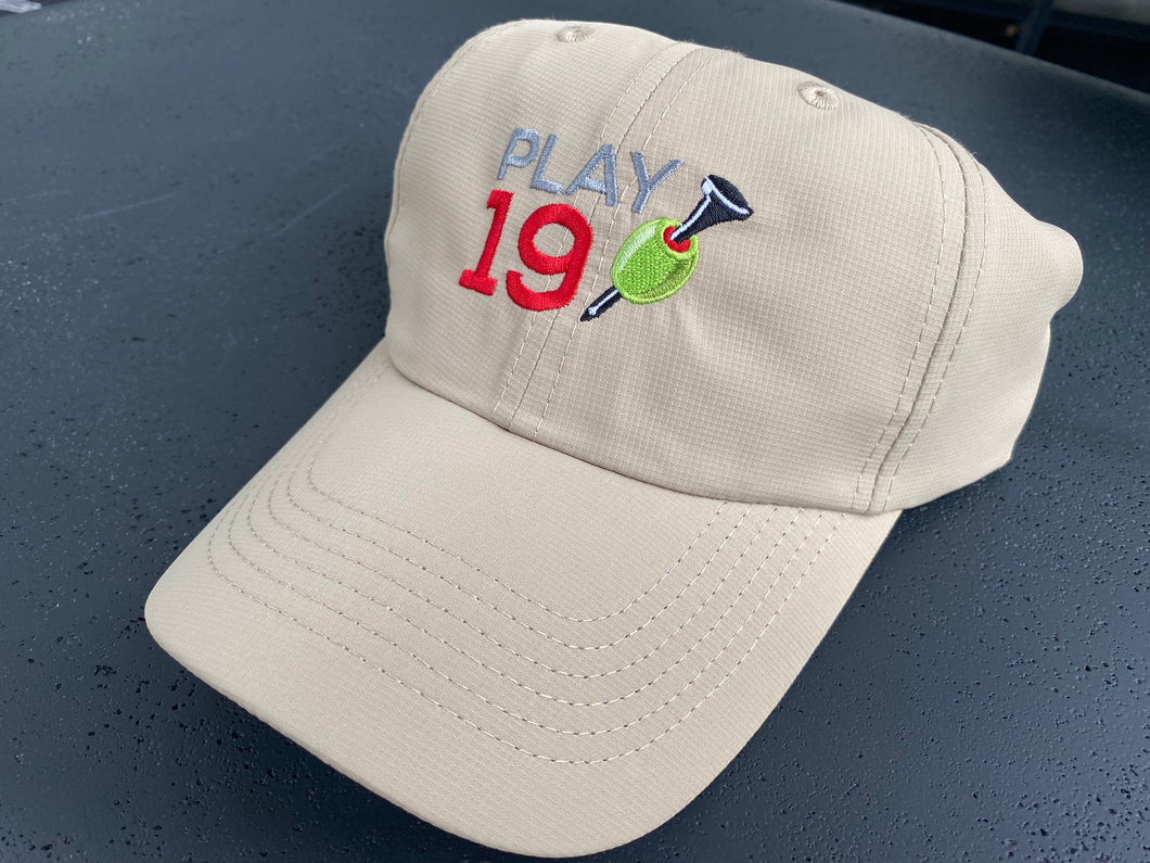 Golfoholics Play 19 Stone Performance Cap