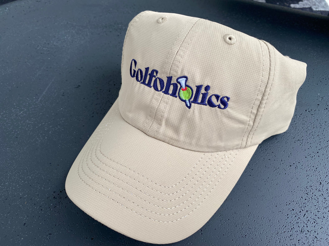 Golfoholics Stone Performance Cap