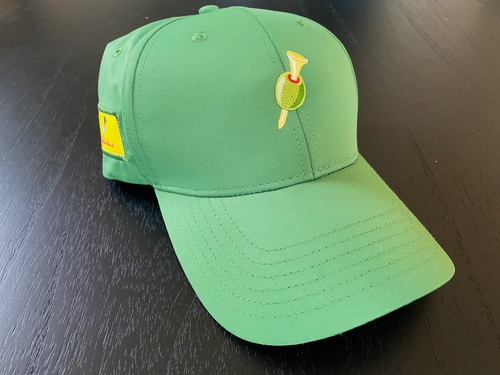 Golfoholics Masters Green Performance Cap
